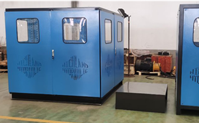 42 Mpa Hydraulic Pump Test Stand , Hydraulic Testing Gauges Computer Control