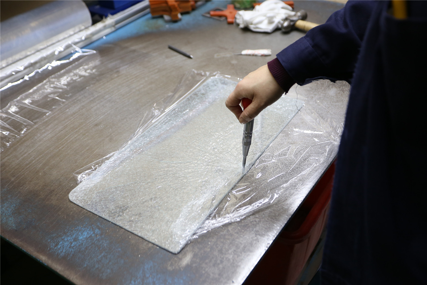 Scratch Proof Glass Shelf 4mm Toughened Tempered Glass