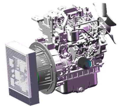 Automatic Three Stages Charging System Consists Of Bulk Yanmar DC Generator Sets