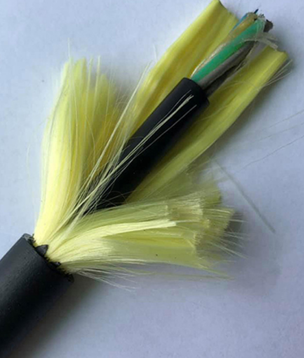 Single Mode All Dielectric Self Supporting Span 100m 24 Core ADSS Fiber Cable