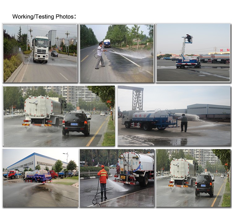 North-benz Beiben 6x4 LHD Right Hand Drive 15M3 Road Street Water Sprinkler Spraying Vehicle Water Truck