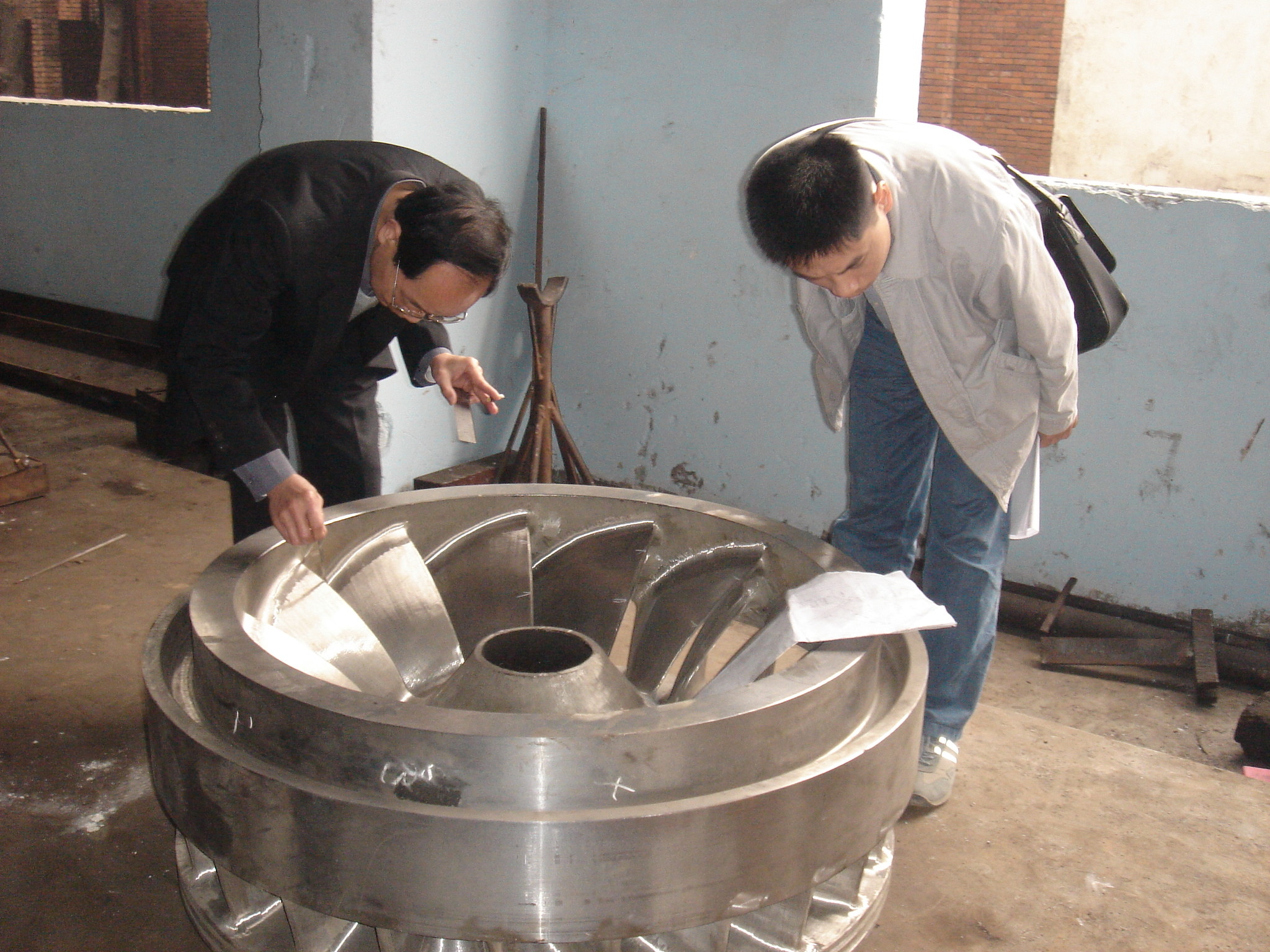 Stainless Steel Turbine Wheel Factory Stock Customized Micro Francis Runner