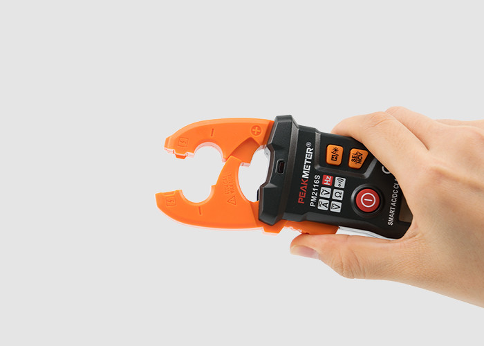 AC/DC Digital Clamp Meter Multimeter Auto Range Smart Mini Size With RoHS Approval