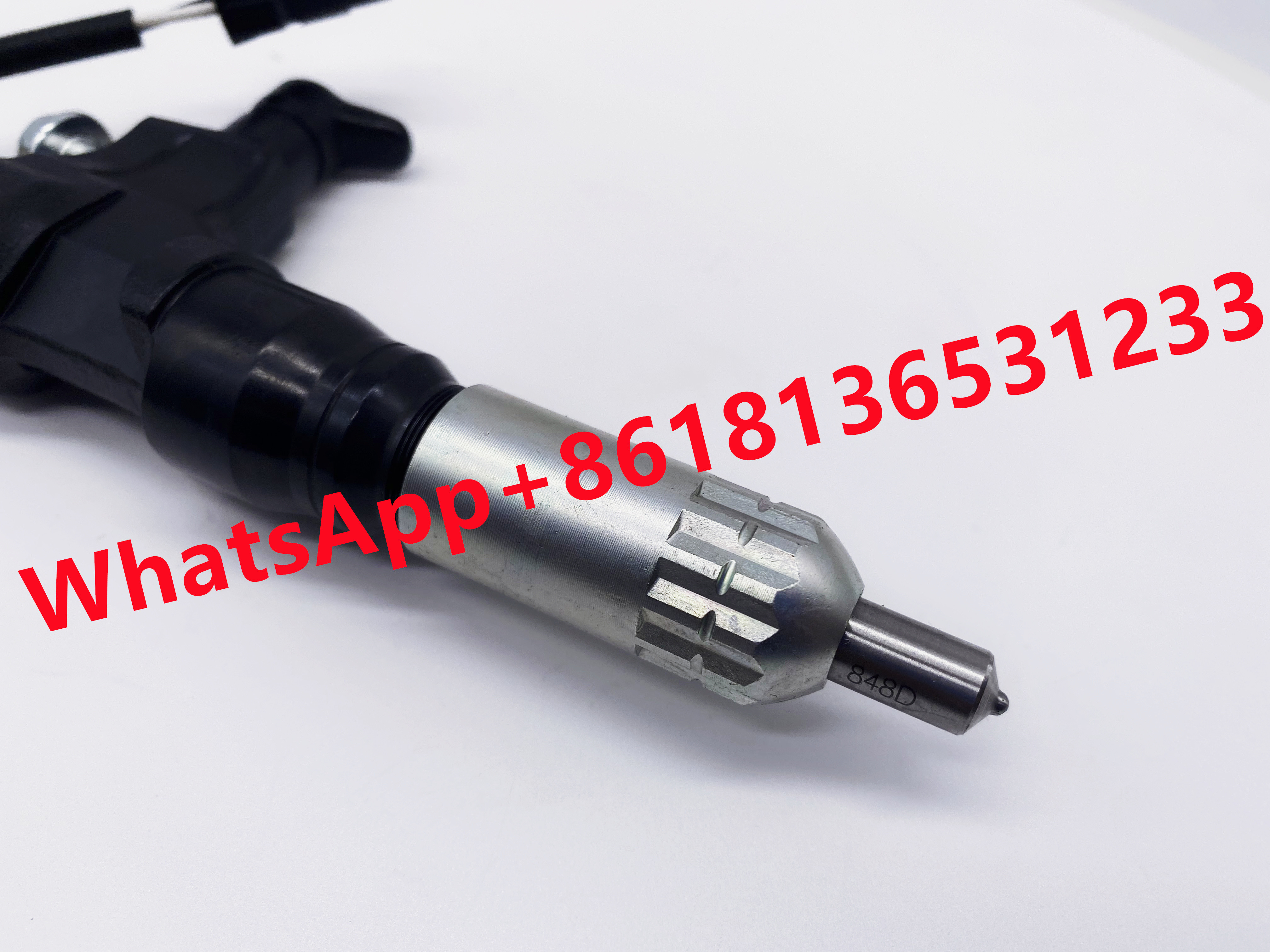 095000-6351 Excavator SK200-8 J08E Engine Fuel Injector