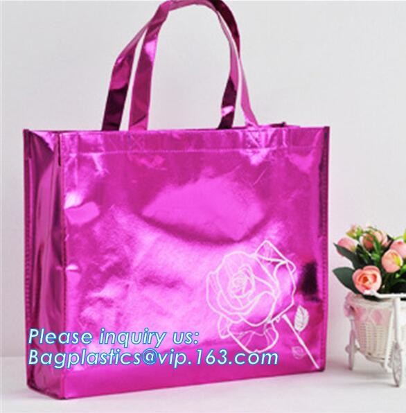 Recycled laminated pp non woven bag with customized logo, Reusable T shirt tote non woven bag, Custom Logo Eco Non woven