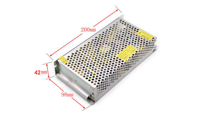 Over Load Protection 12 Volt DC Outdoor Power Supply 100% Full Load Burn - In Test