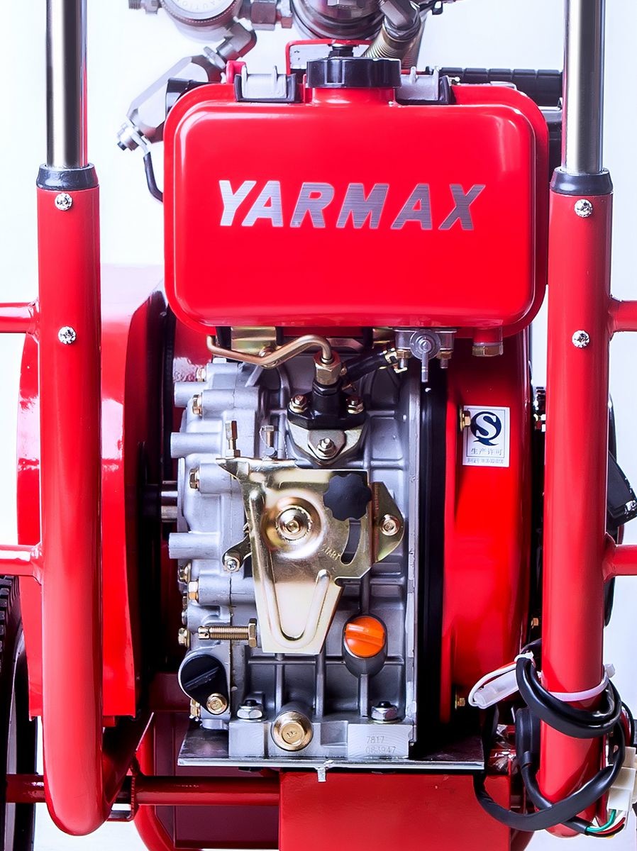 Heavy Duty Hydraulic Driven Piston Pump Sprayer Tools For Bitumen / Epoxy