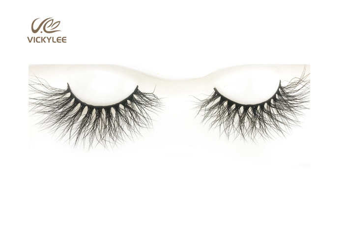 Curly Mink Fan Shaped 8D Dramatic Wispy Lashes