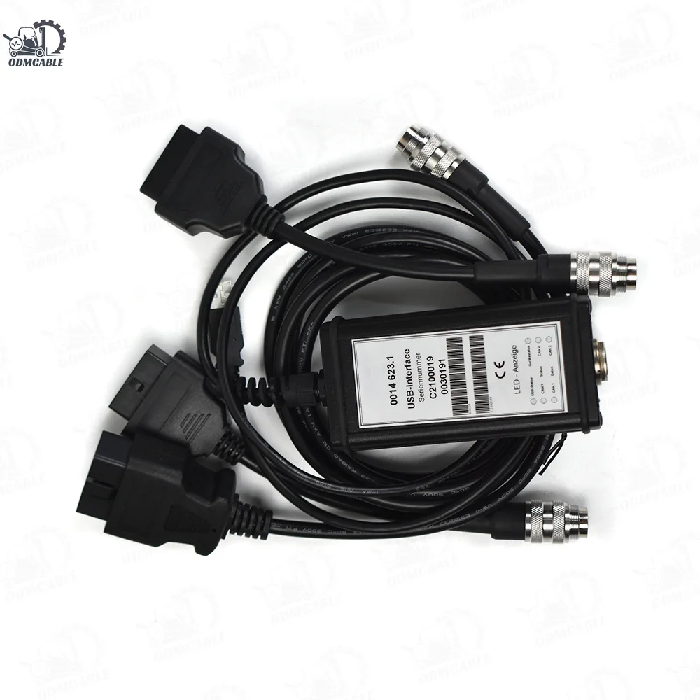NEW For CLAAS CANBUS MetaDiag Interface Agriculture Construction Truck Tractor For CLASS Diagnostic Tool+F110 Tablet