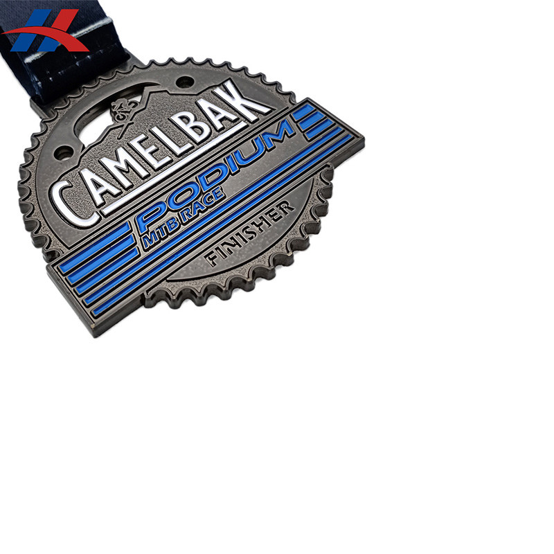 OEM Custom Design Zinc Alloy Award Custom Metal Medals 3D Gold