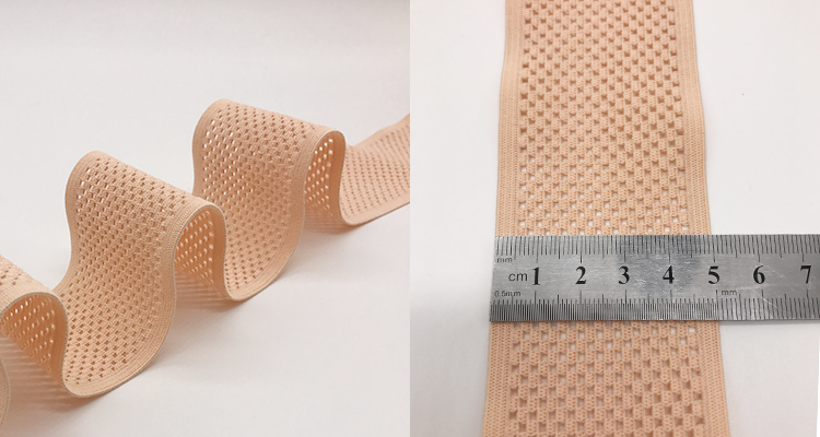 Polyester mesh elastic belt ultra-thin elastic belt waistband