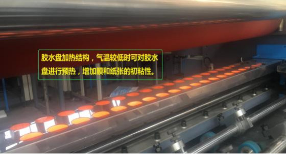 Automatic Water Based Film Laminator For Paper Sheet Box Bag Book Poster Cover