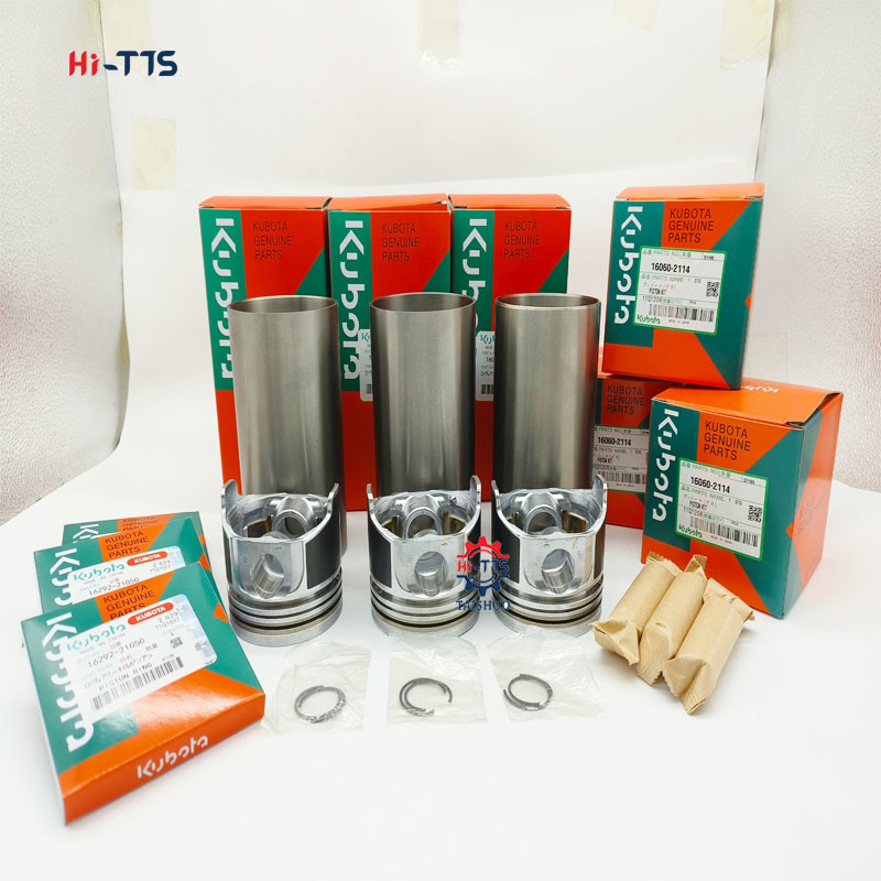 D1105 Cylinder Liner Kit 16060-02310 16060-21110 16060-2114 16292-21050 Suitable For Ku-bota Engine Parts