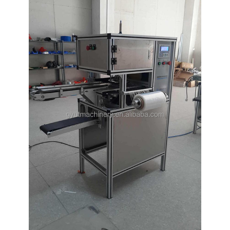 Convenient Soap Stretch Film Shrink Packaging Machine for Bags Air Pressure Round Bar