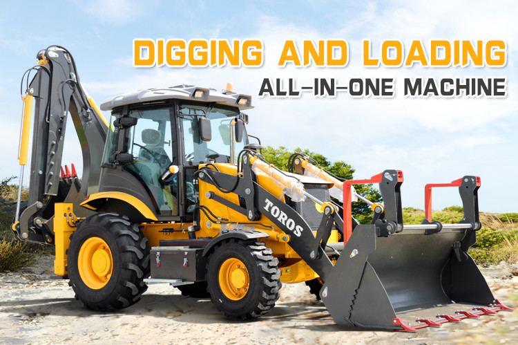 0.3m3 Bucket Excavator Backhoe Loader Equipment High Power