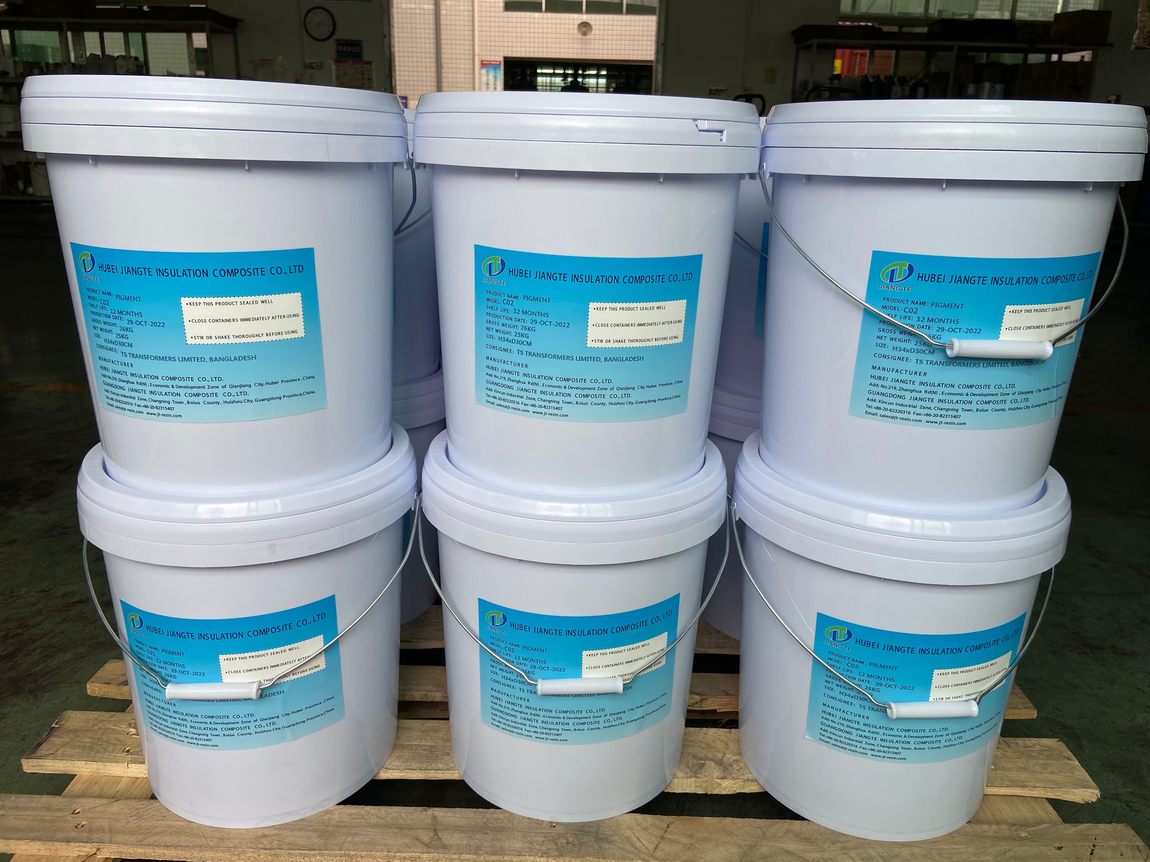 Electrical High Tensile Strength Epoxy Room Temperature Red Resin