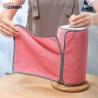 Buy cheap 220GSM Reusable Cleaning Cloth 25X25CM Jacquard Microfiber Kitchen Washing Cloth from wholesalers