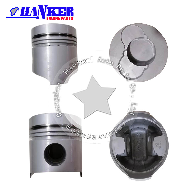 Hino W04DT Engine Spare Parts Alfin Piston 13216-1470