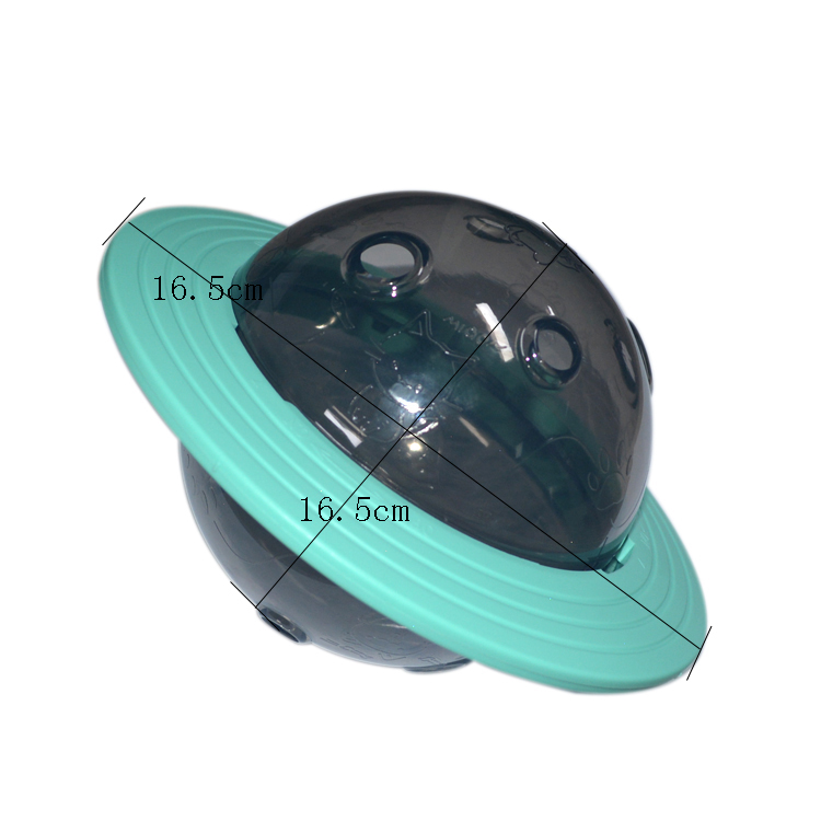 Tumbler Silicone Pet Supplies Slow Leakage Dog Food Dispensing Toy Ball Customized