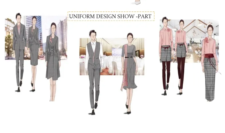 High Quality Women Hotel Receptionist Suit Custom Hotel Manager Uniforms