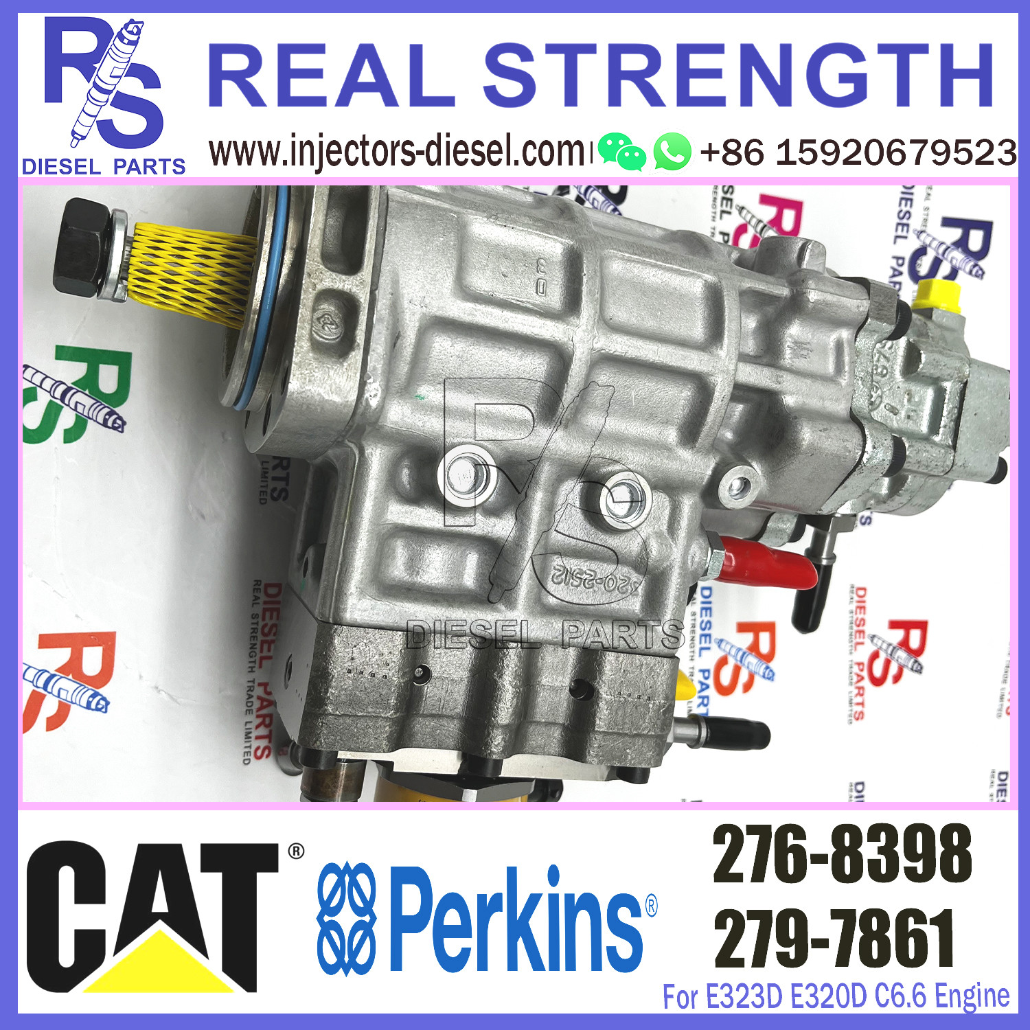 C6.6 Diesel Engine Fuel Pump 2641A312 2768398 3178021 317-8021 276-8398