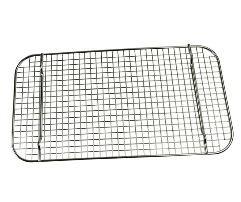 Stainless Steel STD Filter Customized Oven Grill Rack , Cooling Rack Shelf