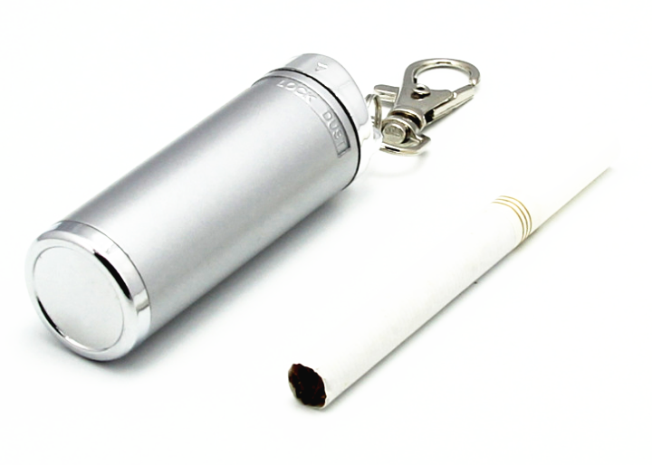 Mini Aluminum alloy Portable Pocket Ashtray With Cover Custom Logo