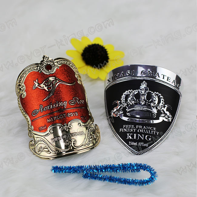OEM Adhesive Printing Spirit Bottle Labels
