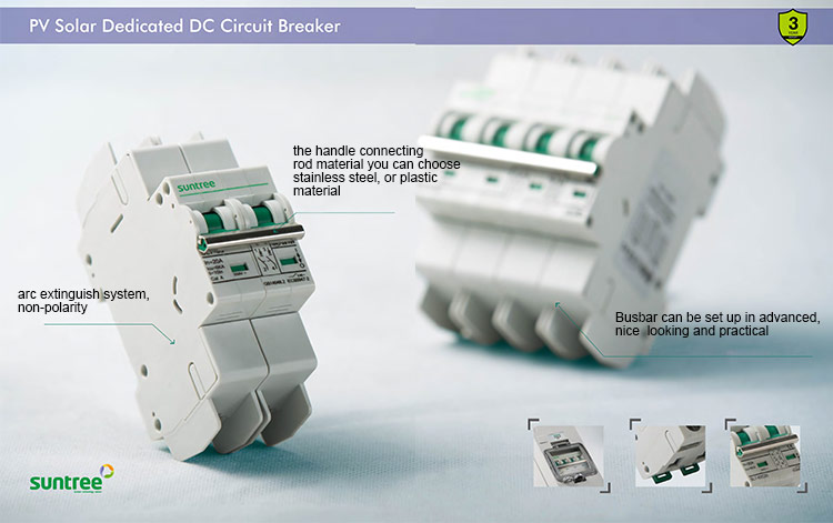 NP MCB Non Polarized SL7-63 DC Mini Circuit Breaker