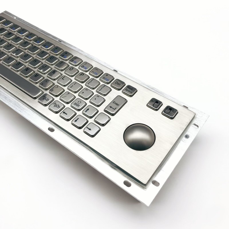 Panel Mounted Metal Computer Keyboard Violence Resist Explosionproof IP65 / IK07