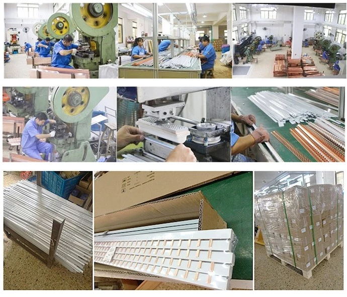 Pin type fork type copper busbar insulated comb bus bar