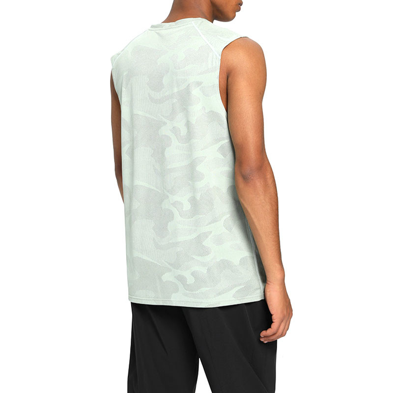 Men'S Sports Quick Drying Round Neck Vest for Running Basketball Shooting