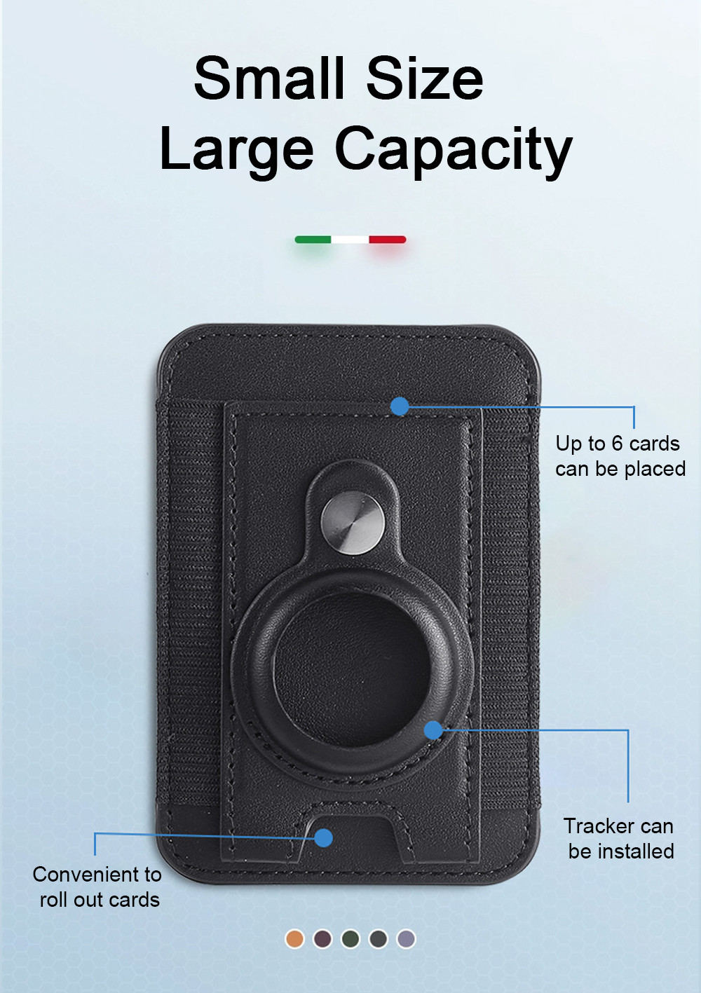 Rubber Band Magnetic Card Holder Stand Customized for Phone