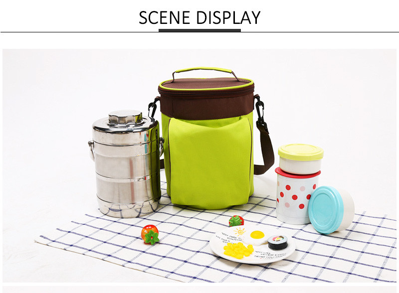 Wholesale Fashion Leakproof Customized Oxford Cloth Portable Bag