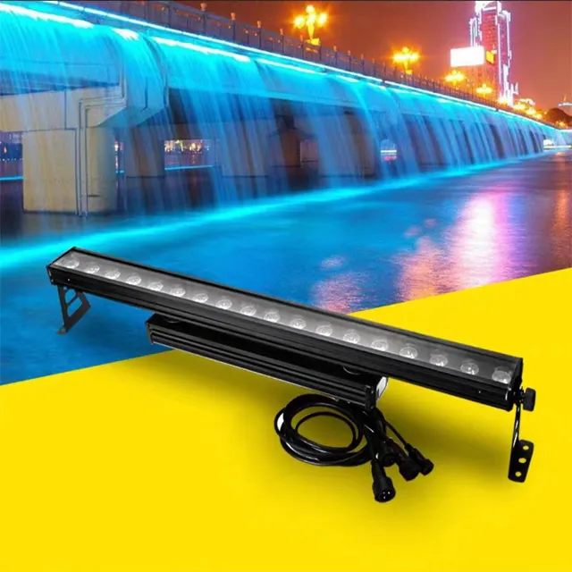 Support Dimmer 4-in-1 RGBW Stage Effect DMX Par LED Light for DJ Wash Indoor Lighting