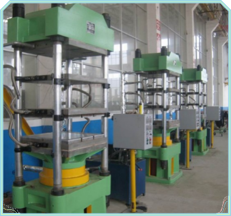 1200mm×600mm hot plate semi-automatic rubber vulcanizing press machine is used to produce rubber products