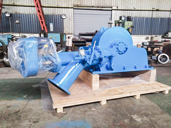 High Efficiency 100kw Turgo Water Turbine For Medium Head Applications