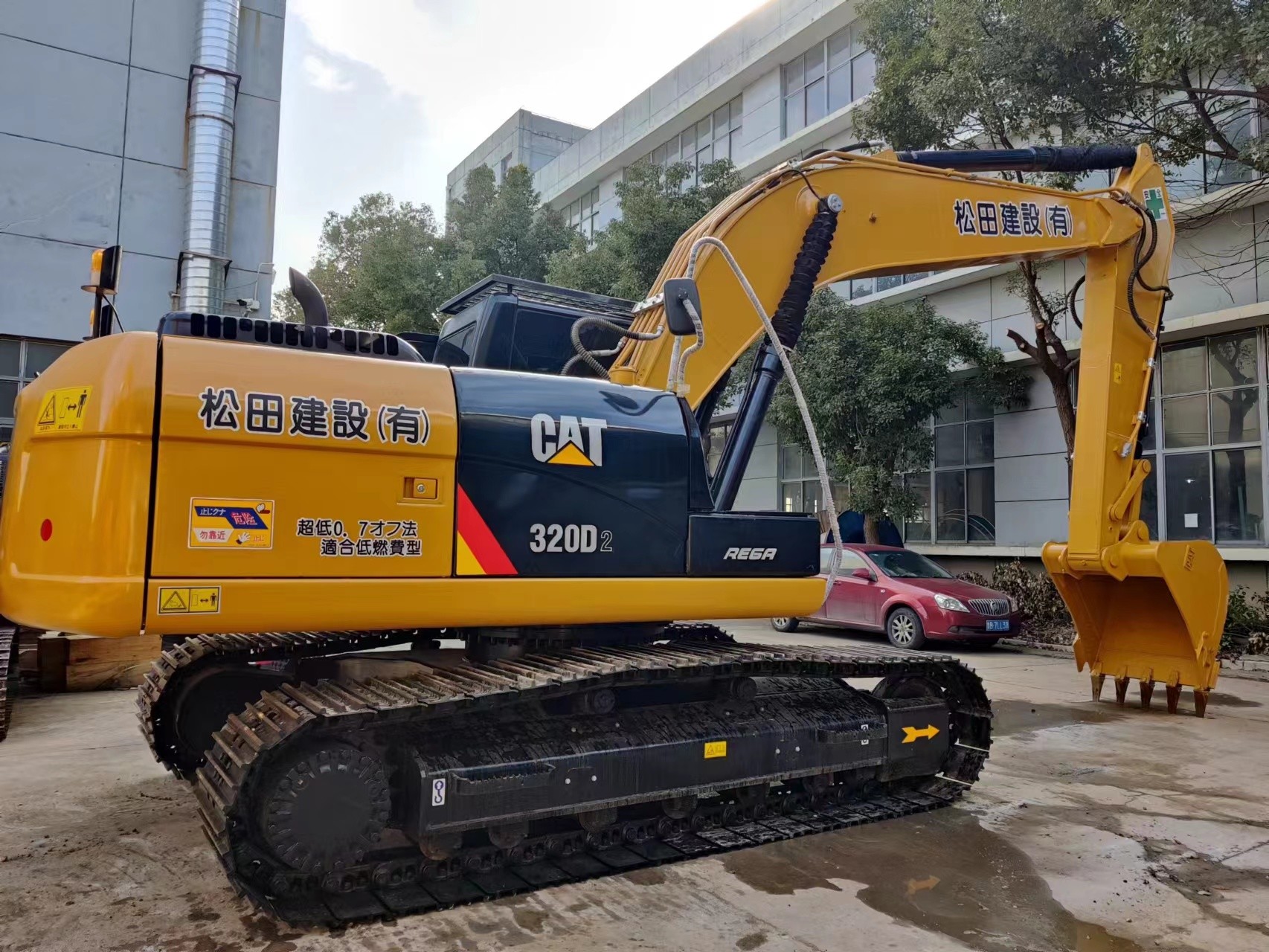 Medium Size Used CAT Excavators 320D 2015-2021 Year Mechanical Transmission