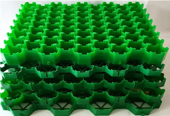 ISO Certified Honeycomb Gravel Stabilizer Grass Grid Paving Grids for Plastic Parking