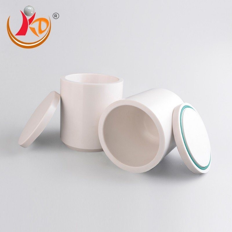 6.00-6.05g/cm3 Density Zirconia Ball Mill Jar for Winston Thundersky Yttrium Cubic Zirconia Bracelet Salt Grinding Machine