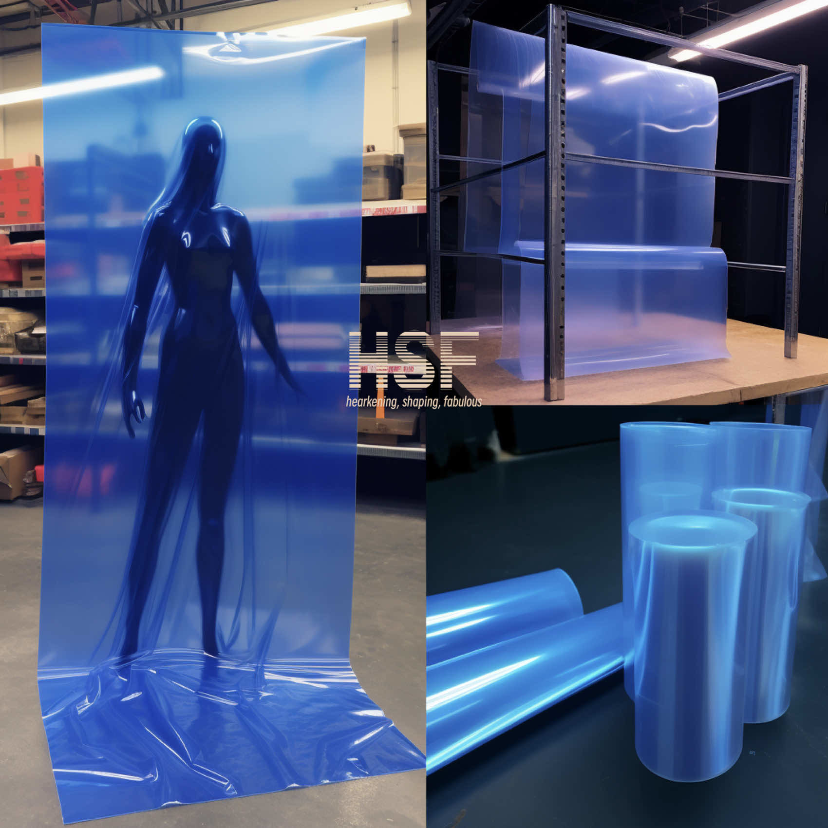 20uM Light Blue Translucent PET Release Film Silicone Coated Release Film