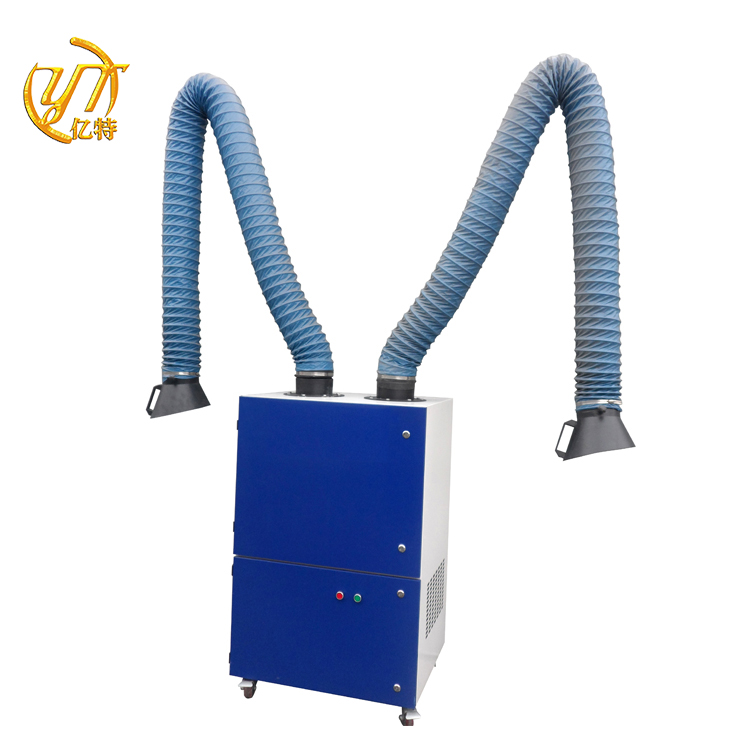 Construction Works Made Easy with YITE Mobile Smoke Absorber and 2-piece Exhaust Arm