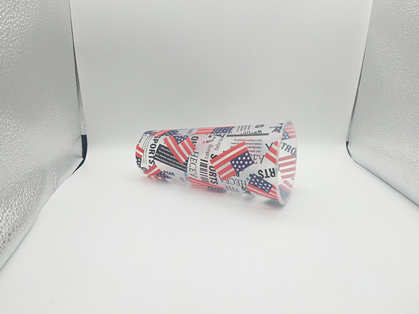 Customized Plastic Milk Tea Cup In Mould Label SGS FDA Certification