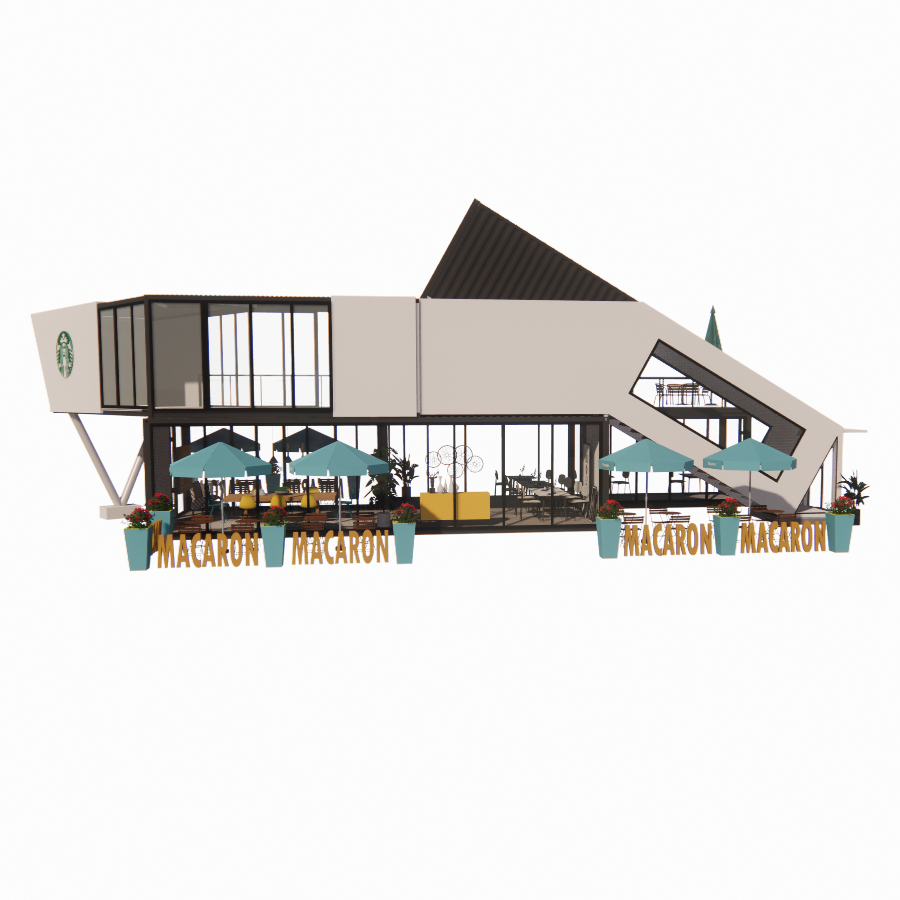 Street Building Prefab Container Hotel Kitchens for Prefab Office and Mobile Homes
