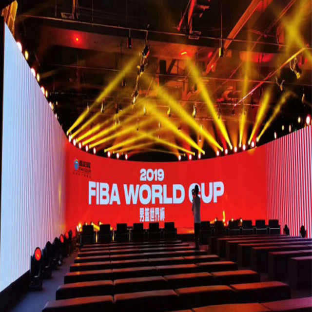 Indoor P3.91 Rental LED Display Screen 500*1000mm Aluminum Cabinet