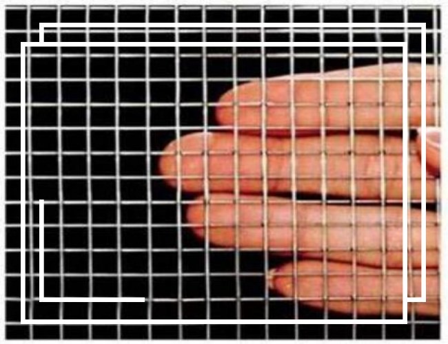 Multipurpose 1/4 Inch Welded Wire Mesh Metal Hardware Cloth 48x100 Wear Resist