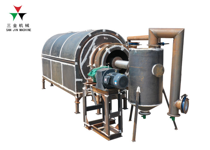 Wood Sawdust Rotary Airflow Carbonization Furnace For Charcoal