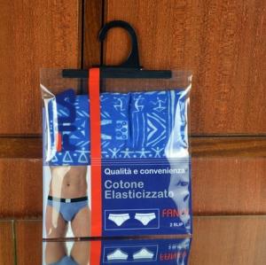 Buy cheap Garment  Laminated Zip Plastic Poly Bag with Hanger Custom Printed product