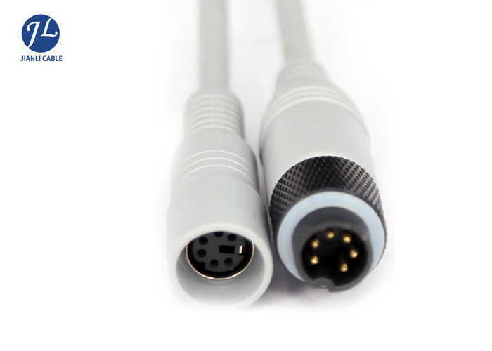 6Pin S Video Cable Waterproof Waeco Connect For Backup Camera System