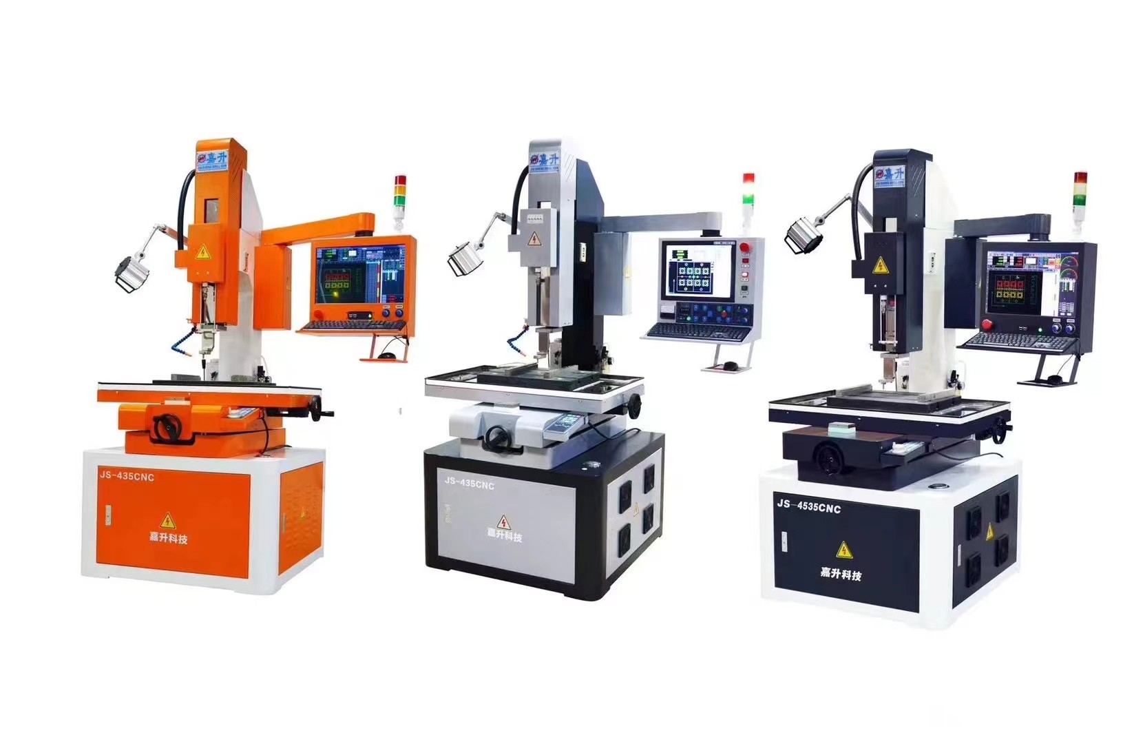 JS-ATC6040CNC Jiasheng Automatic Tool Change EDM Drilling Machine 600*400mm